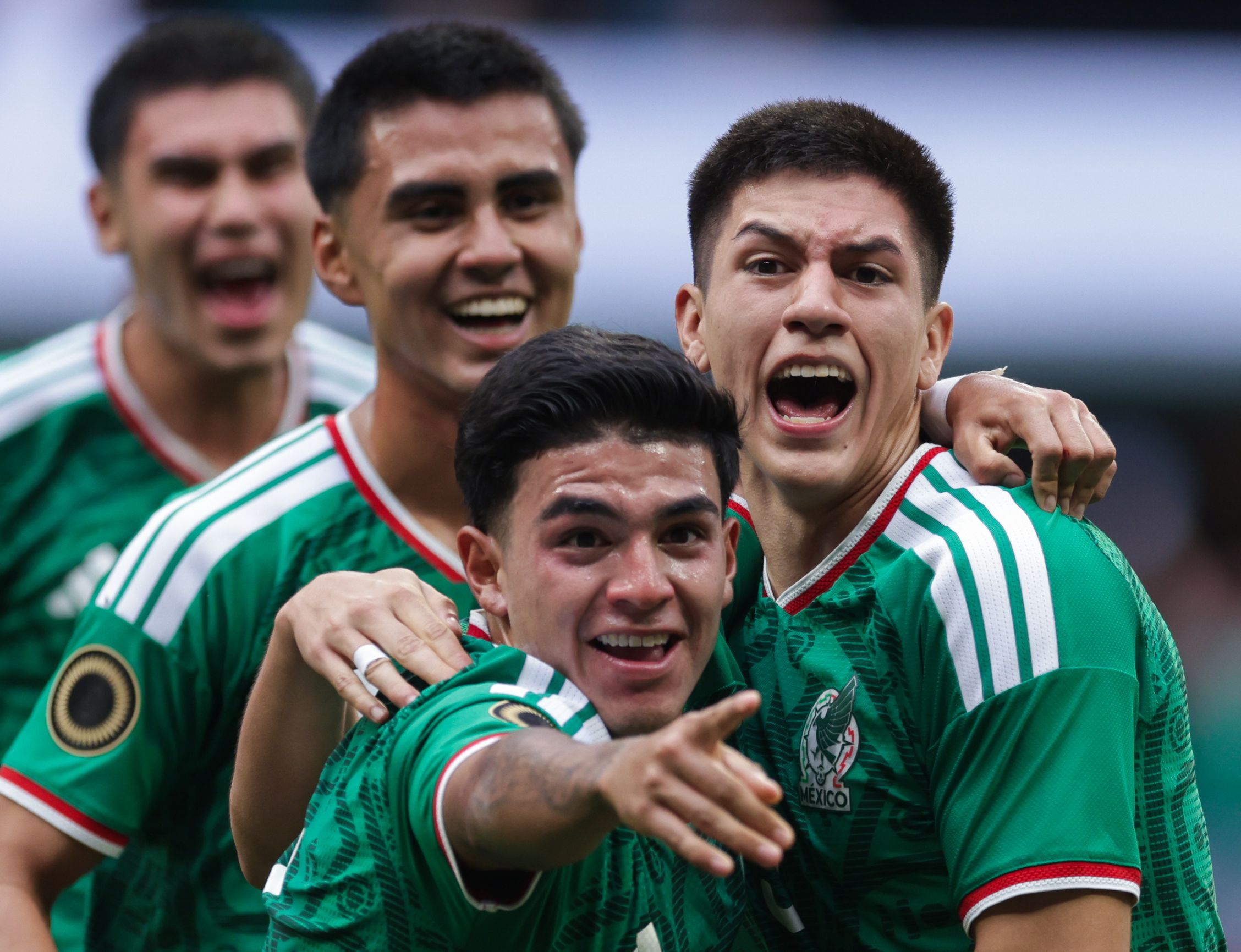 Jugadores de la Selección Mexicana Sub-20